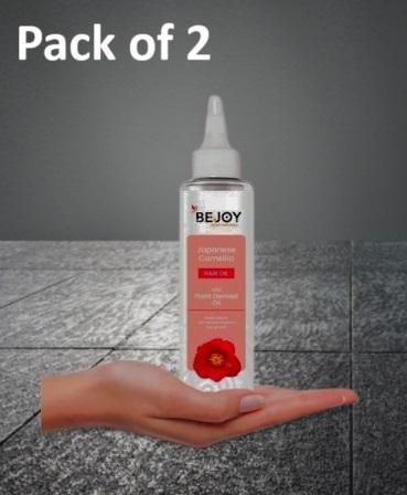 Bejoy Japanese Camellia Hair Oil – Pack of 2 (150ml Each)