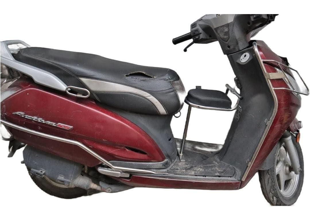 Portable Baby Seat for Scooters with Safety Footrest Guard