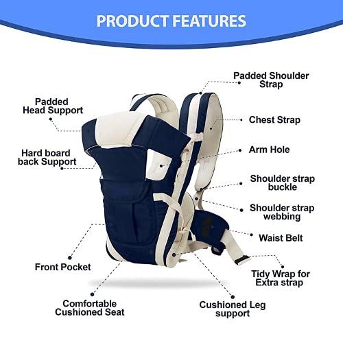 Baby Carrier Bag | Hands-Free Infant Sling & Safety Belt