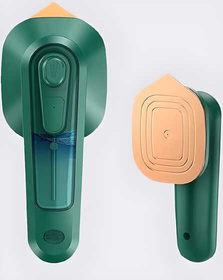 Portable Clothes Steamer & Mini Travel Iron | Dry & Wet Press for Wrinkle-Free Clothes