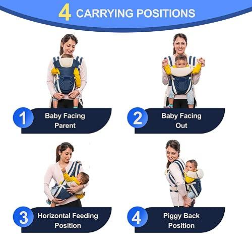Baby Carrier Bag | Hands-Free Infant Sling & Safety Belt