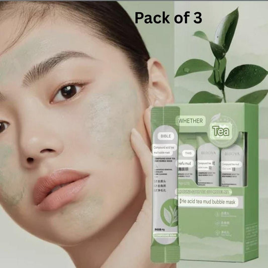 Sour Tea Bubble Mask (Pack of 3)