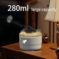 Aroma Diffuser for Home & Office | Essential Oil Diffuser with LED Lights & Humidifier Function