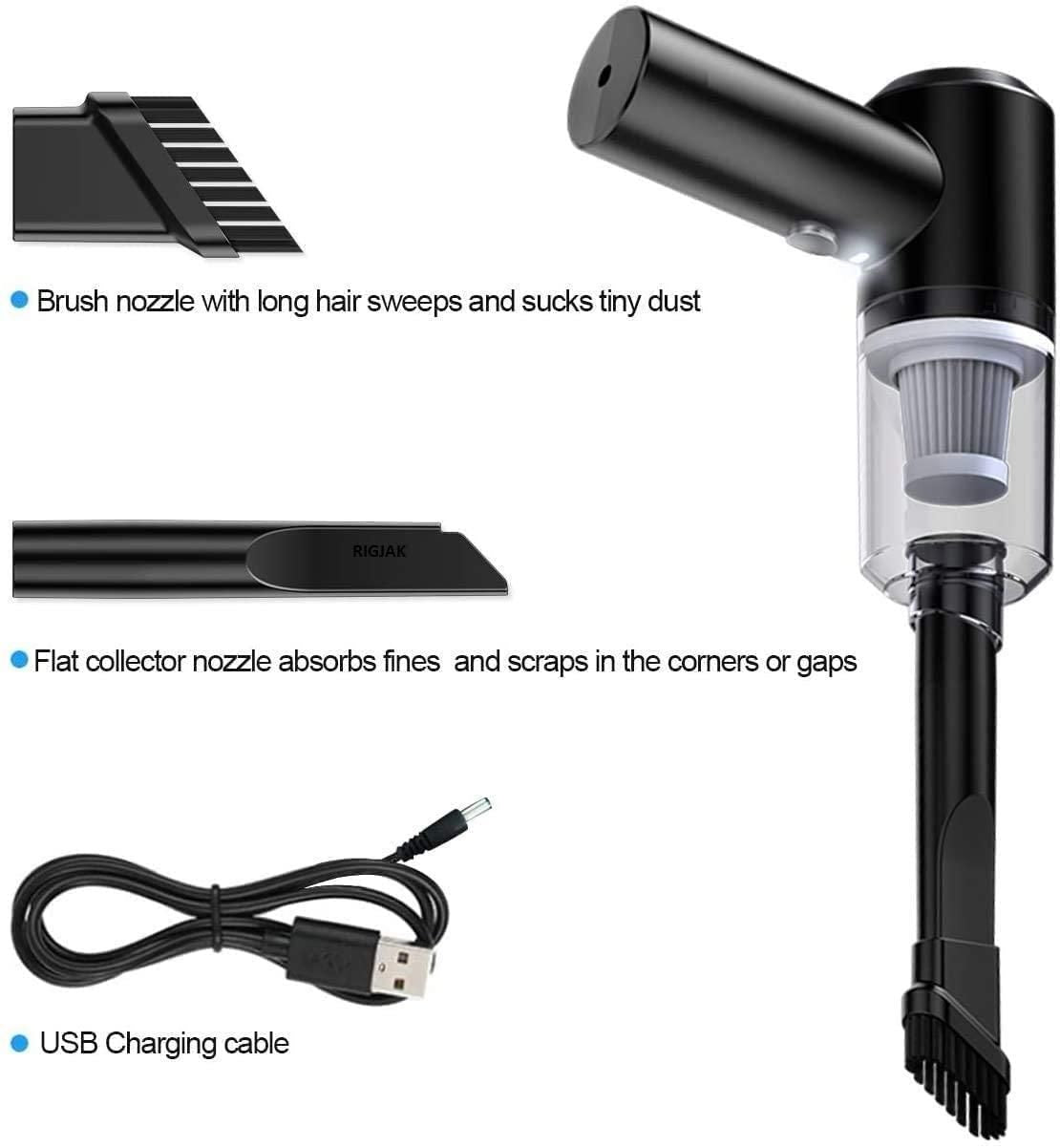 Mini Wireless Vacuum Cleaner & Portable Air Duster