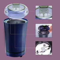 Electric Coffee Grinder for Fresh Beans & Spices | Portable Kitchen Grinder