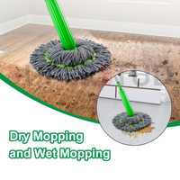 Self-twisting Water Rotating Mop